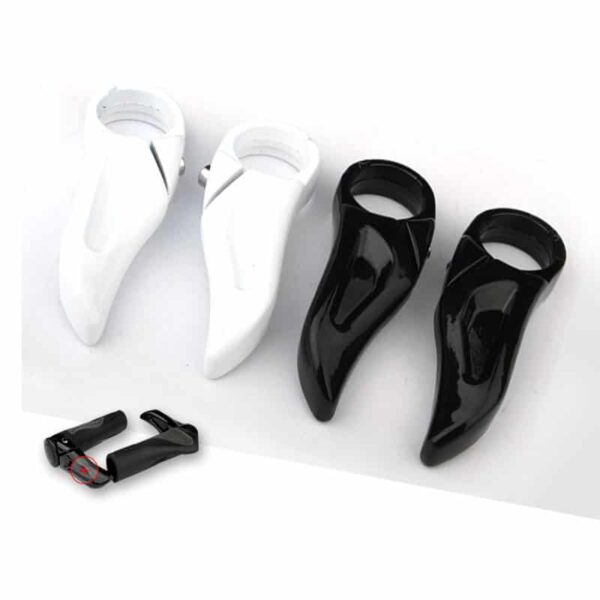 Poignées De Vélo Ergonomiques Avec Gel - Lot Universel Pour Guidon 22,2 Mm - Amortissement Vibrations - Noir