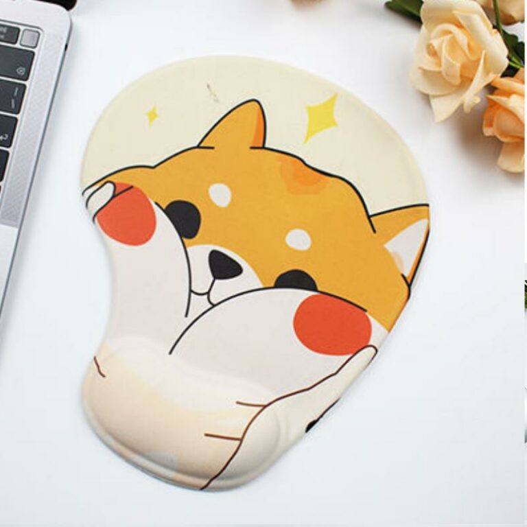 Tapis Souris Ergonomique LURNODY Pack De 3 - Repose Poignet Anti-Fatigue - Pour Bureau Et Gaming