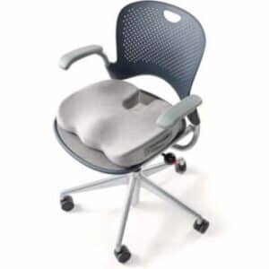 Coussin d’assise ergonomique en gel et mousse