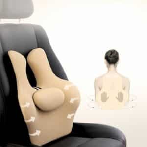 Coussin de dos ergonomique pour siège de voiture