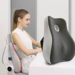 Coussin de dos support lombaire ergonomique