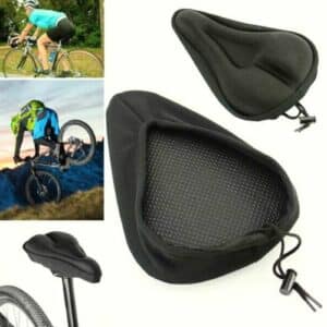 Couvre selle en gel avec tissu antidérapant