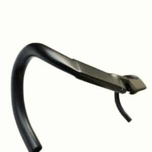 Guidon de vélo de route noir mat