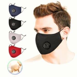 Masque en coton réutilisable