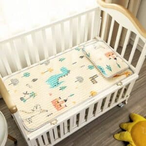 Matelas ergonomique pour bébé motif dinosaure