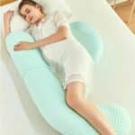 Oreiller de grossesse molletonné