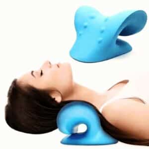 Oreiller de massage cervical ergonomique