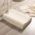 Oreiller ergonomique en latex naturel pour cervicales