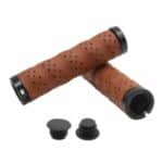 Poignées de vélo VTT ergonomique avec poinçon confortables et antidérapantes