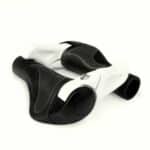 Poignées de vélo vtt ergonomiques antidérapantes à cornes