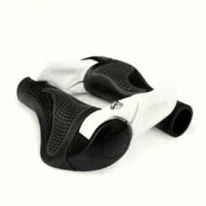 Poignées de vélo vtt ergonomiques antidérapantes à cornes