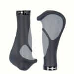 Poignées de vélo vtt ergonomiques avec gaine en caoutchouc et repose-main