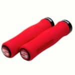 Poignées ergonomiques verrouillables en éponge pour guidon de vélo VTT