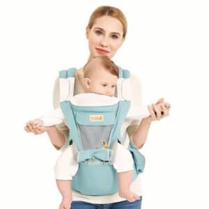 Porte-bébé ergonomique avec siège de hanche