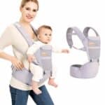 Porte-bébé ergonomique avec siège de hanche multifonctionnel