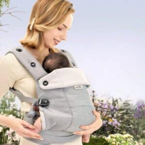 Porte-bébé ergonomique respirant bébé 0 à 12 mois