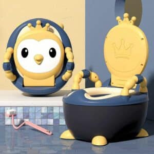 Pot ergonomique bébé poussin jaune