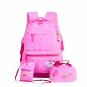 Sac à dos d’école étanche et léger à étoiles