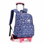 Sac à dos ergonomique à roulettes fille