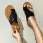 Sandales plates confortables orthopédiques