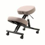 Siège assis ergonomique à roulettes pour le bureau