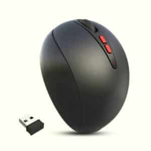 Souris arrondie ergonomique verticale sans fil