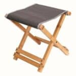 Tabouret pliable en bambou