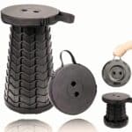 Tabouret télescopique pliable et portable