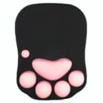 Tapis de souris ergonomique en forme de patte de chat
