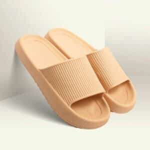 Chaussons femme semelle confort