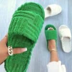 Chaussons femme semelle épaisse