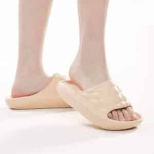 Chaussons femme semelle ergonomie vague