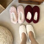 Chaussons femme semelle fine et douce