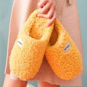 Chaussons femme semelle souple et épaisse