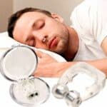 Pince-nez anti-ronflement avec dispositif magnétique