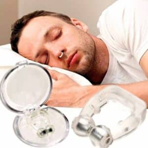 Pince-nez anti-ronflement avec dispositif magnétique