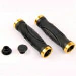 Poignées de guidon de vélo en caoutchouc souple antidérapant