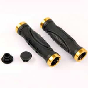 Poignées de guidon de vélo en caoutchouc souple antidérapant