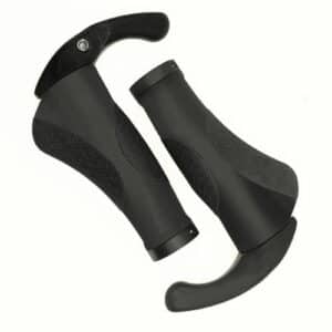 Poignées de vélo ergonomiques en caoutchouc