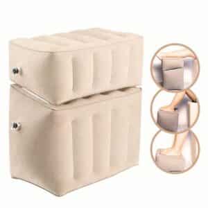 Repose-pied gonflable modulable