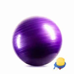 Siège ballon ergonomique violet
