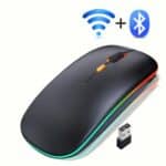 Souris sans fil ergonomique rétro-éclairé