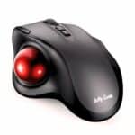 Souris sans fil ergonomique trackball rechargeable