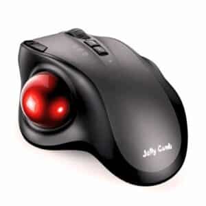 Souris sans fil ergonomique trackball rechargeable
