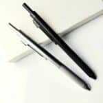 Stylo ergonomique à bille 4 en 1 en métal