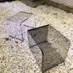 Tabouret transparent