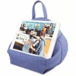 Coussin support tablette smartphone livre