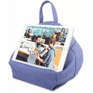 Coussin support tablette smartphone livre