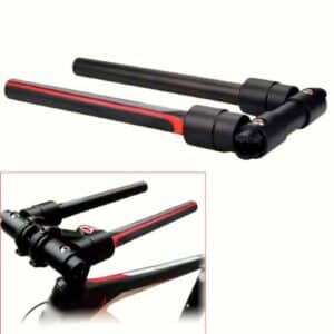 Barre pliable ergonomique pour guidon de vélo