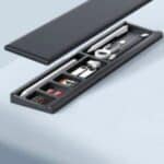 Assistant de clavier ergonomique repose poignet et rangement